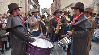 Participantes en el desfile del Carnaval de Toro en el año 2019