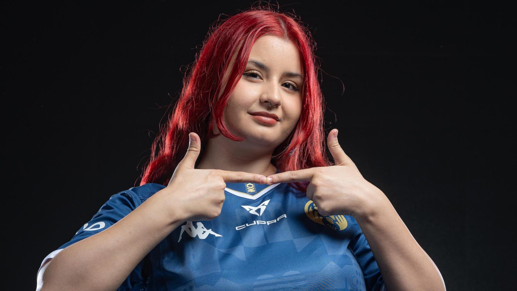 En la imagen, la 'player', especializada en League Of Legends.