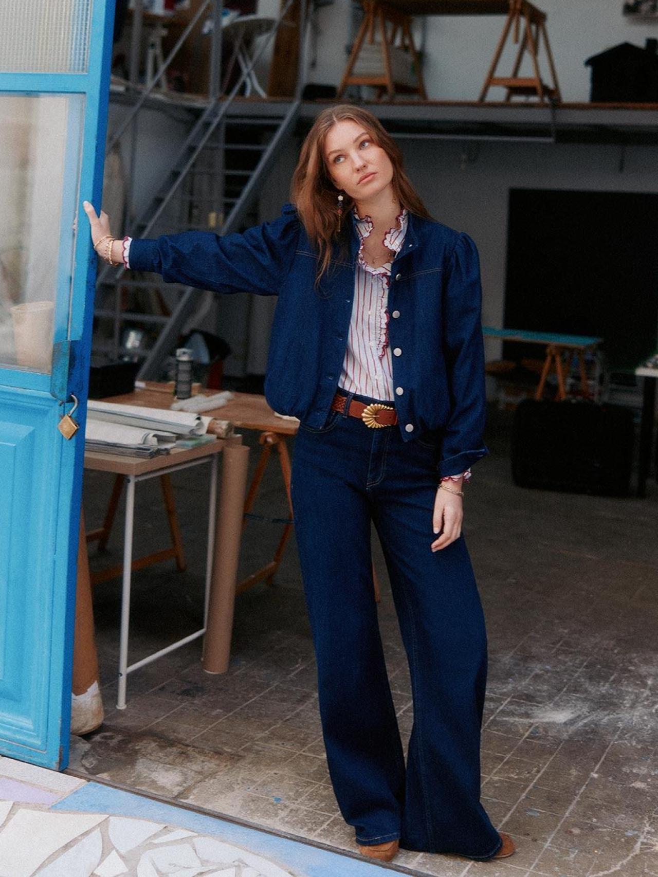 Conjunto 'denim' de la línea.