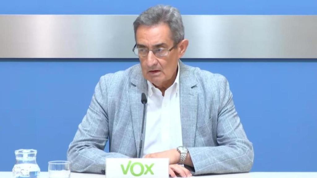 Julio Calvo, portavoz de Vox en el Ayuntamiento de Zaragoza.