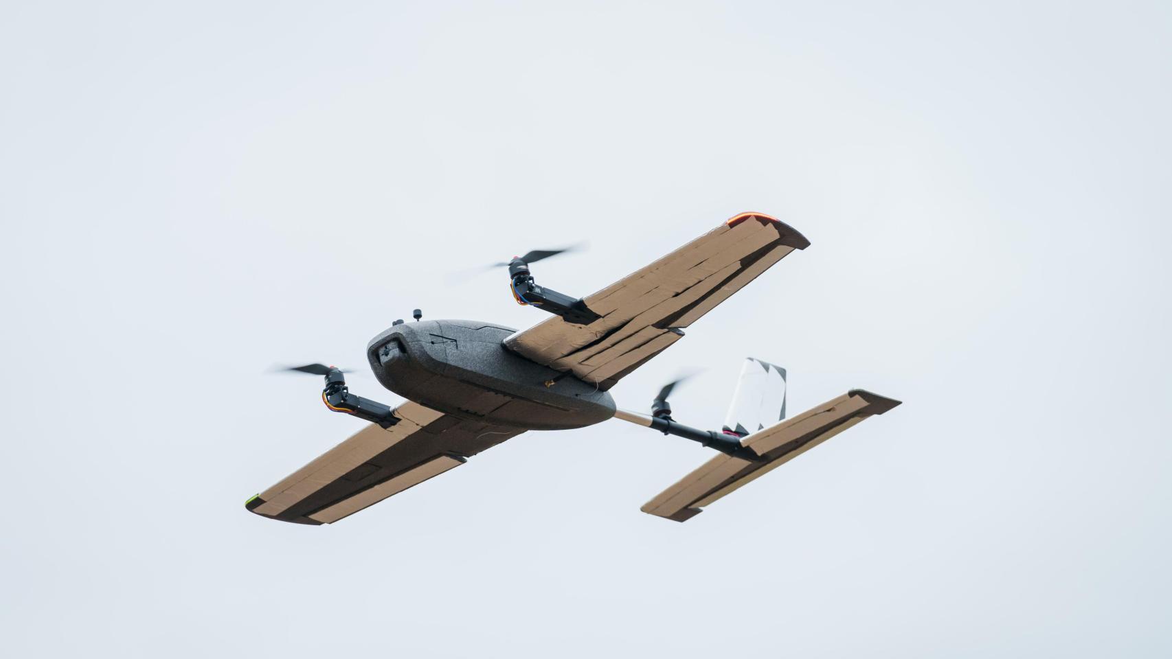 Demostración de drones en Letonia