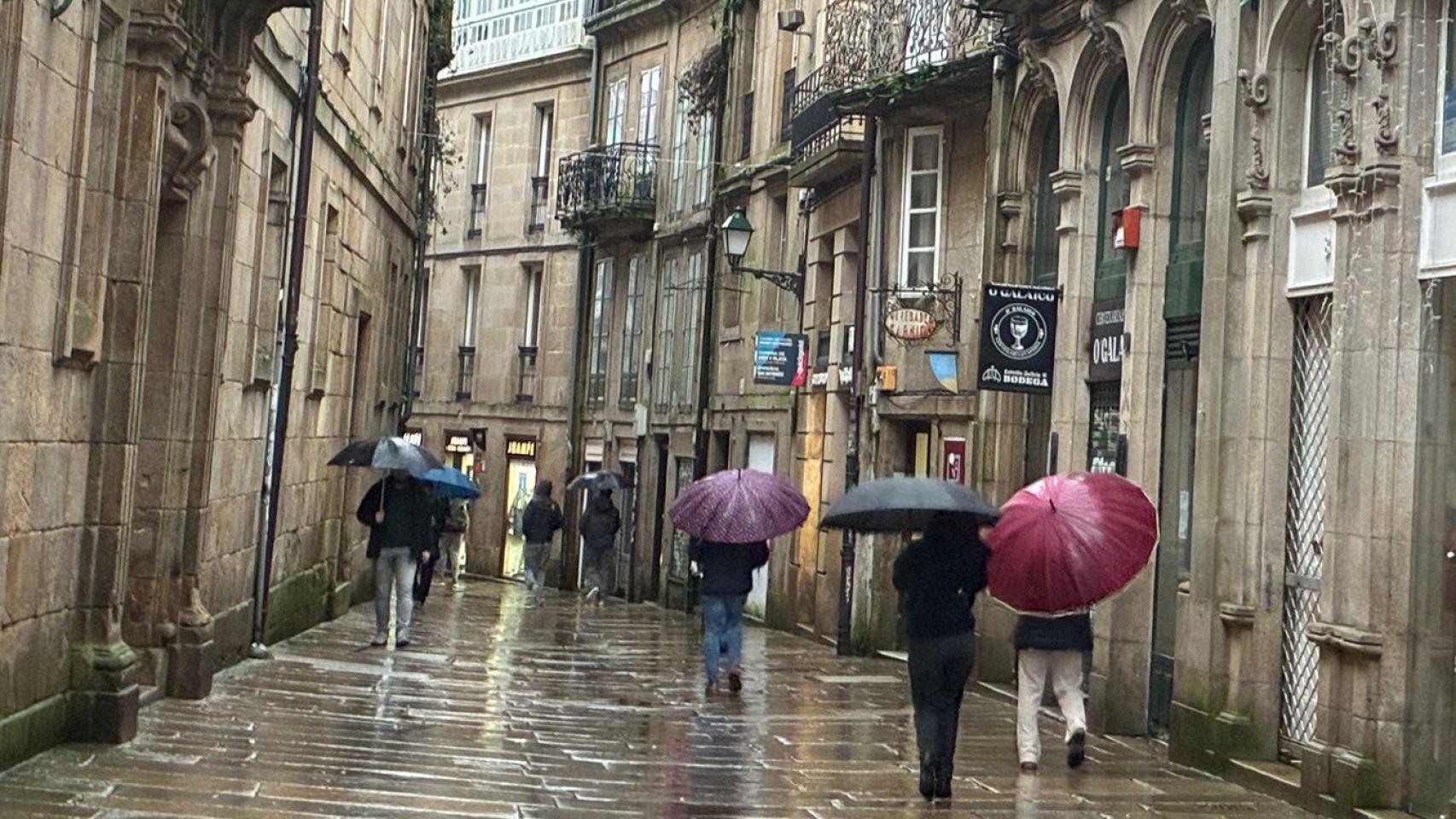 ¿Lloverá durante Carnavales en Santiago de Compostela?