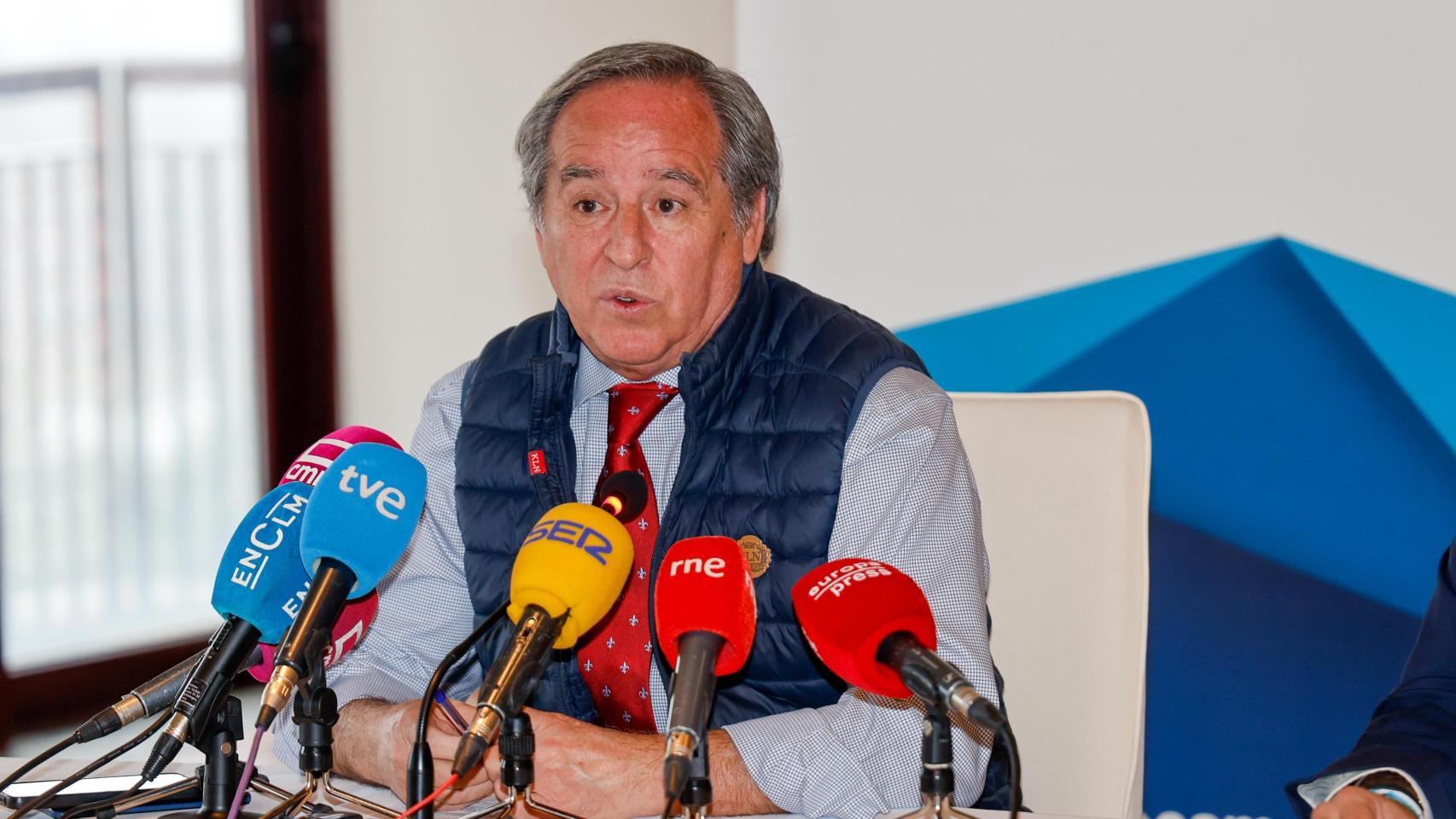 Ángel Nicolás, presidente de la patronal castellanomanchega CECAM.