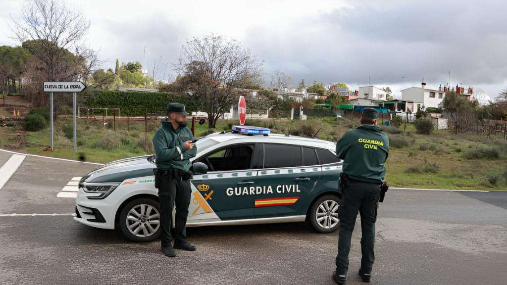 La Guardia Civil en un control rutinario.
