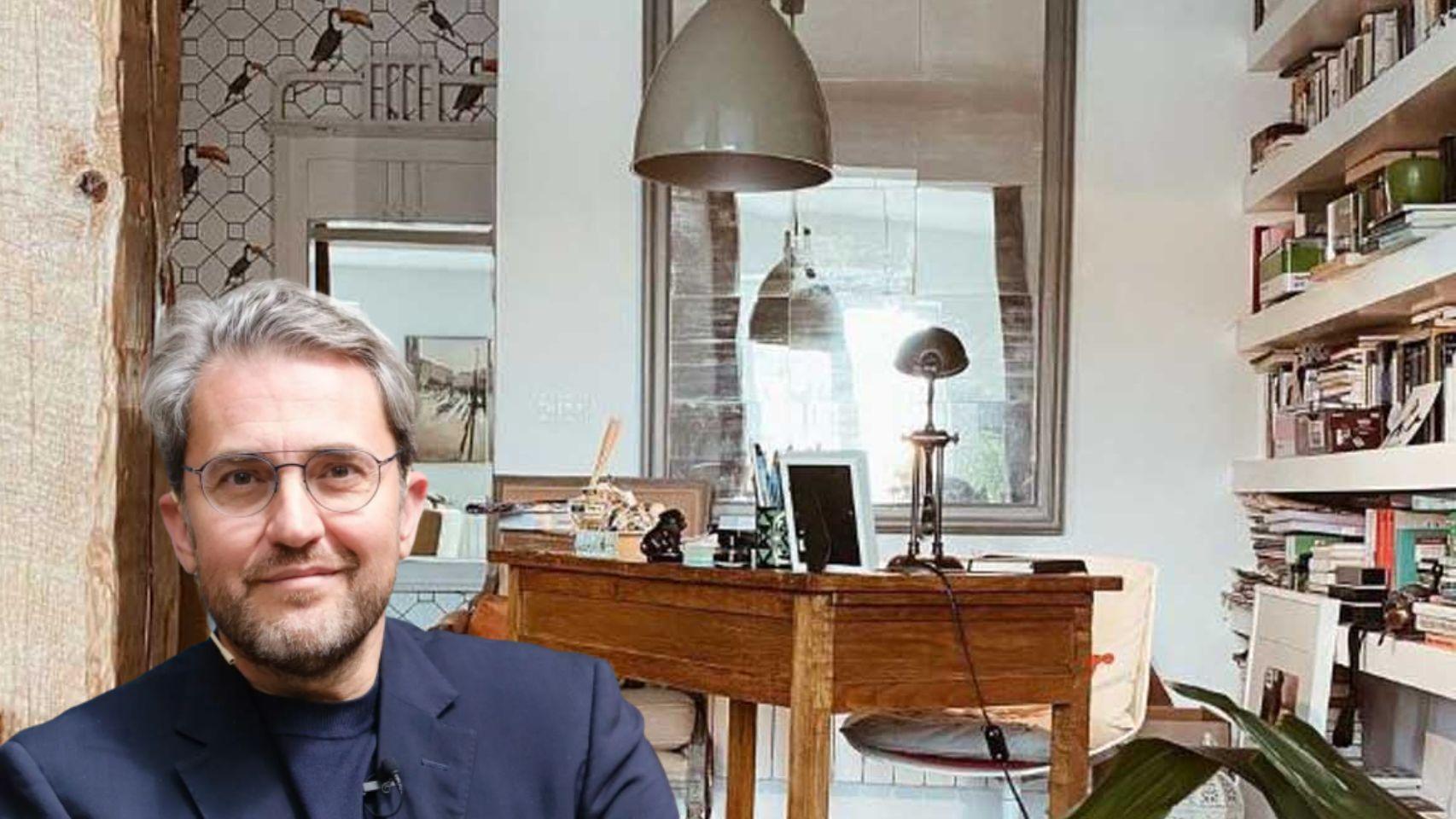 La casa de Máximo Huerta (55 años) en Madrid