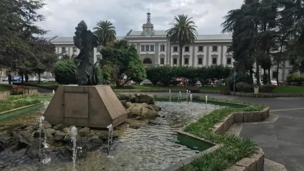 Plaza de la Palloza en A Coruña.