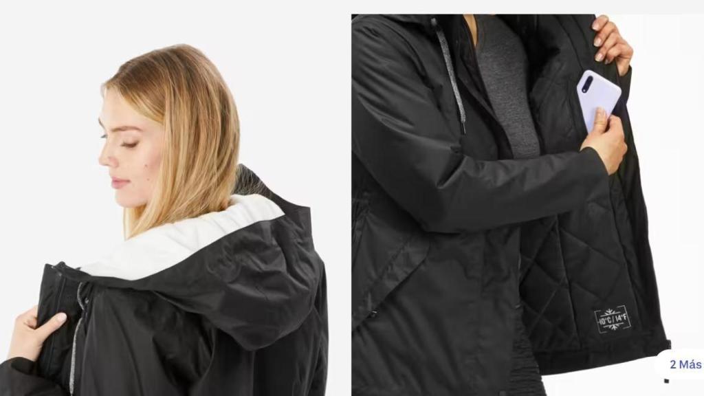 Abrigo de montaña y nieve impermeable.