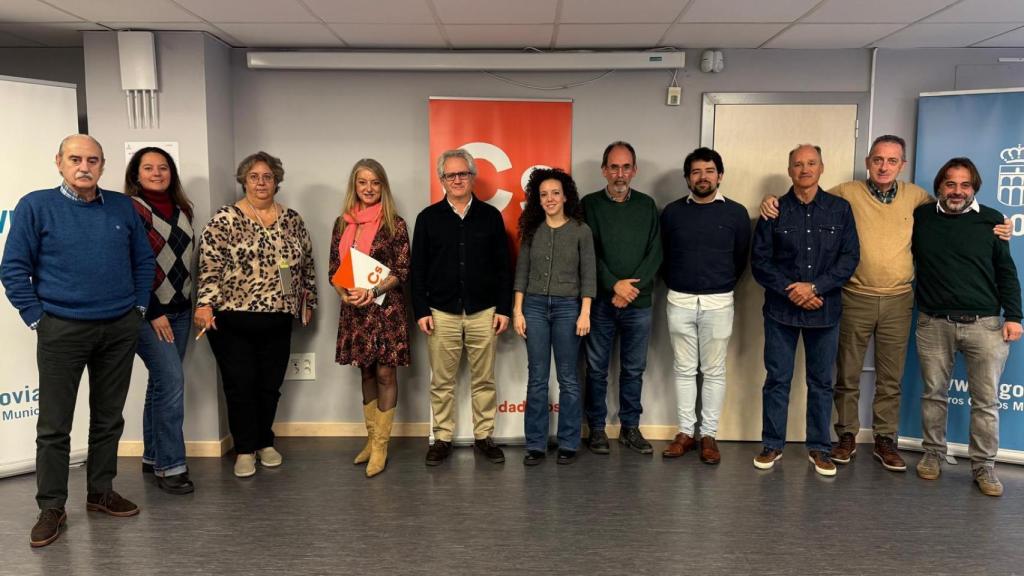 Reunión del Comité Autonómico de Ciudadanos en Castilla y León en diciembre de 2025