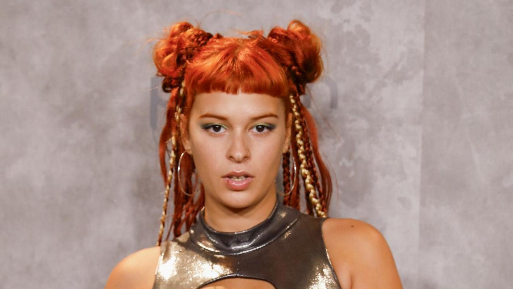 Dora Postigo en un acto público.