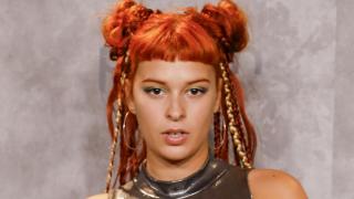 Dora Postigo en un acto público.