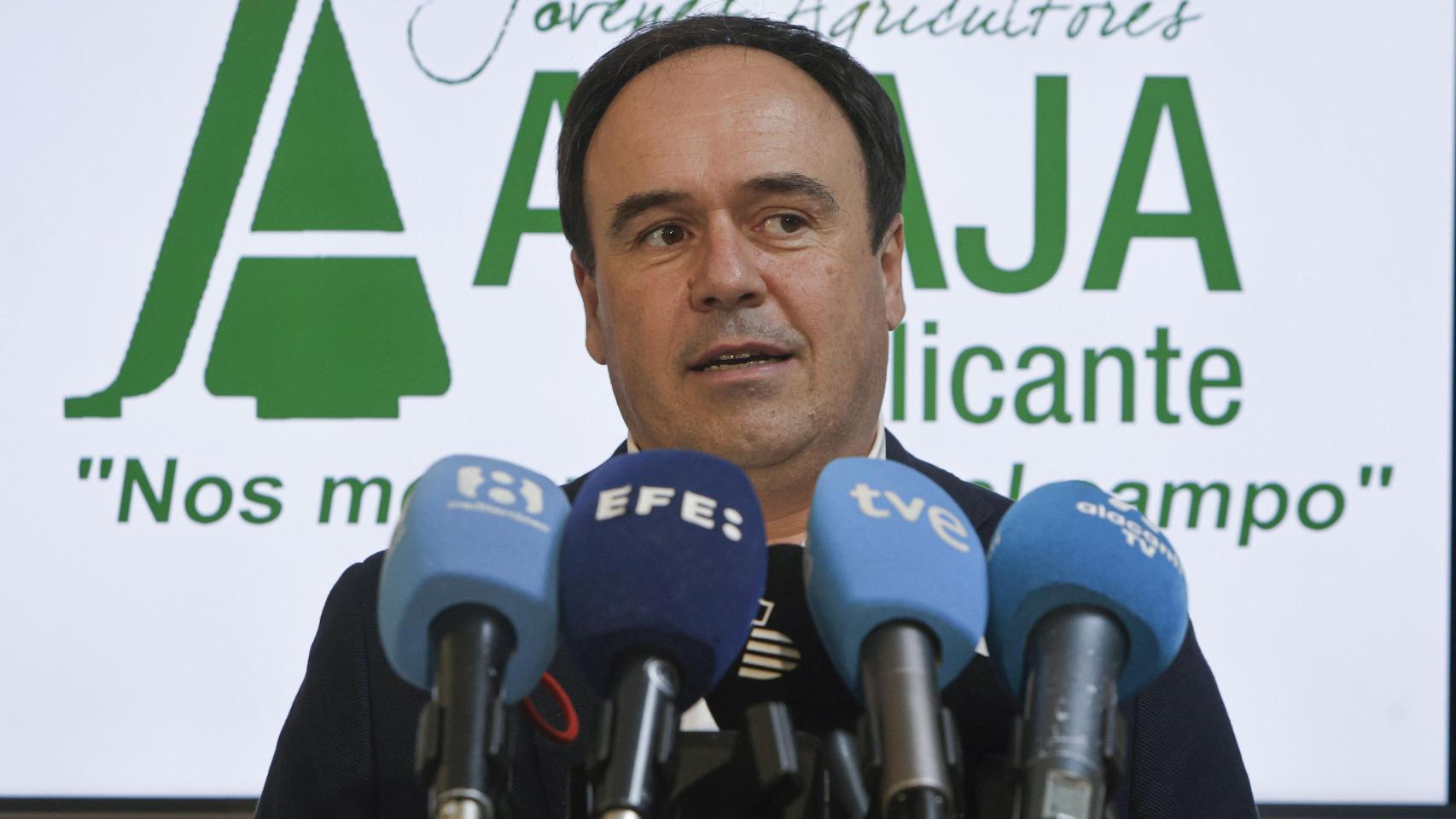 El president juanfran Pérez Llorca este miércoles en la ciudad de Alicante.