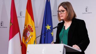 Esther Padilla, consejera portavoz del Gobierno de Castilla-La Mancha. Foto: JCCM.