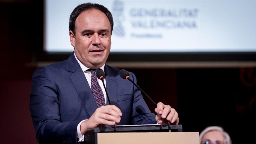 El presidente de la Generalitat, Juanfran Pérez Llorca. A. Pérez Meca / EP