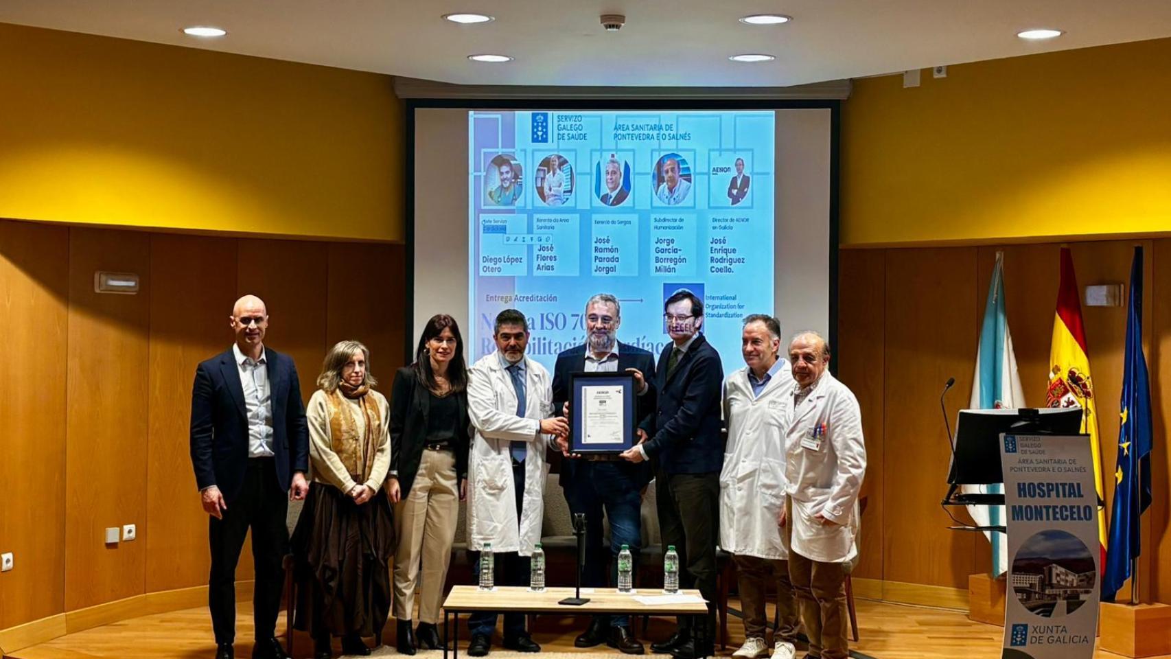 La unidad de rehabilitación cardíaca de Pontevedra logra una certificación pionera en España