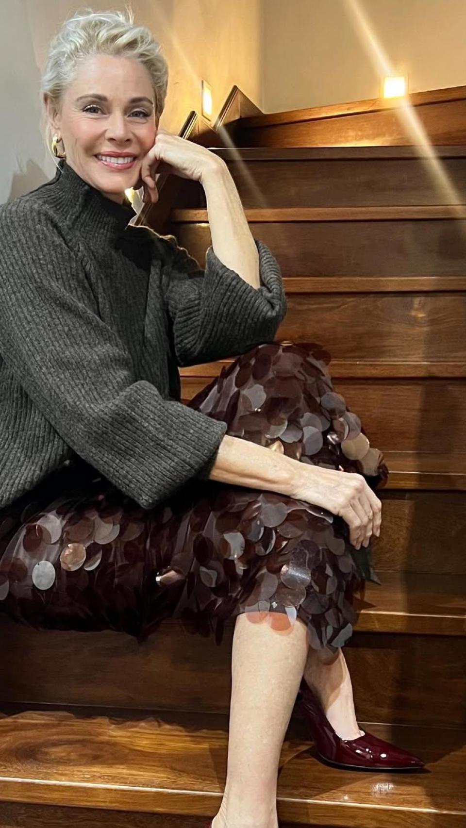 Belén Rueda, en una imagen de sus redes sociales.