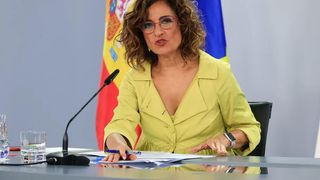 La ministra de Hacienda en funciones, María Jesús Montero.