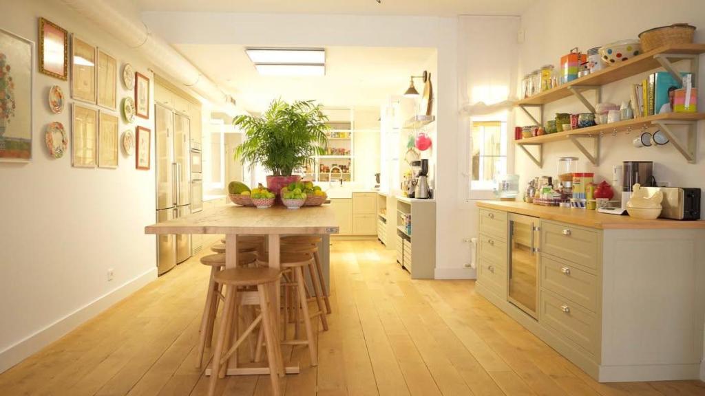 Samantha Vallejo-Nágera reconoce que su habitación favorita de su casa es la cocina.