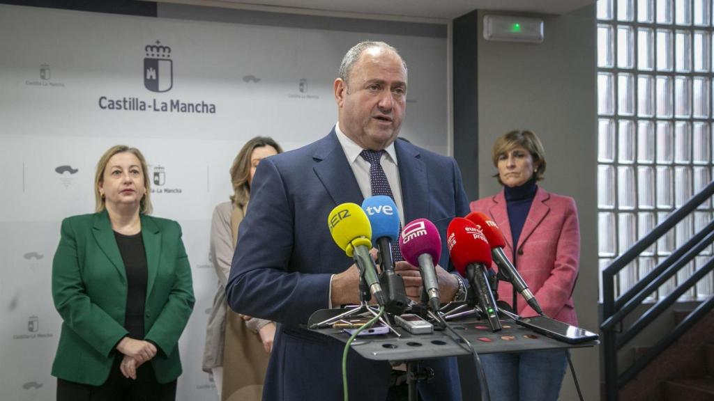 Julián Martínez Lizán, consejero de Agricultura de Castilla-La Mancha. Foto: JCCM.