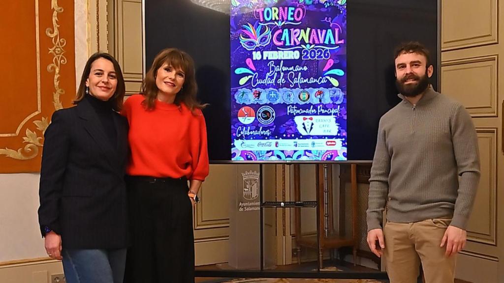 Presentación del torneo de Carnaval 'Balonmano Ciudad de Salamanca'