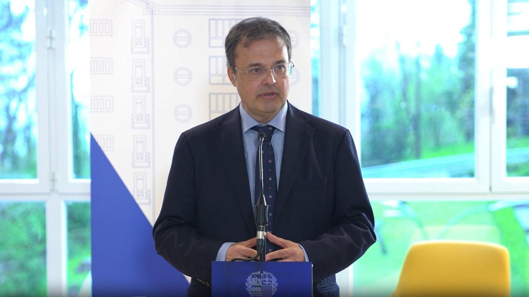 Alberto Martínez, consejero de Salud de País Vasco.