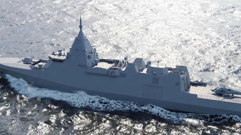 Ilustración de una fragata Arrowhead 120