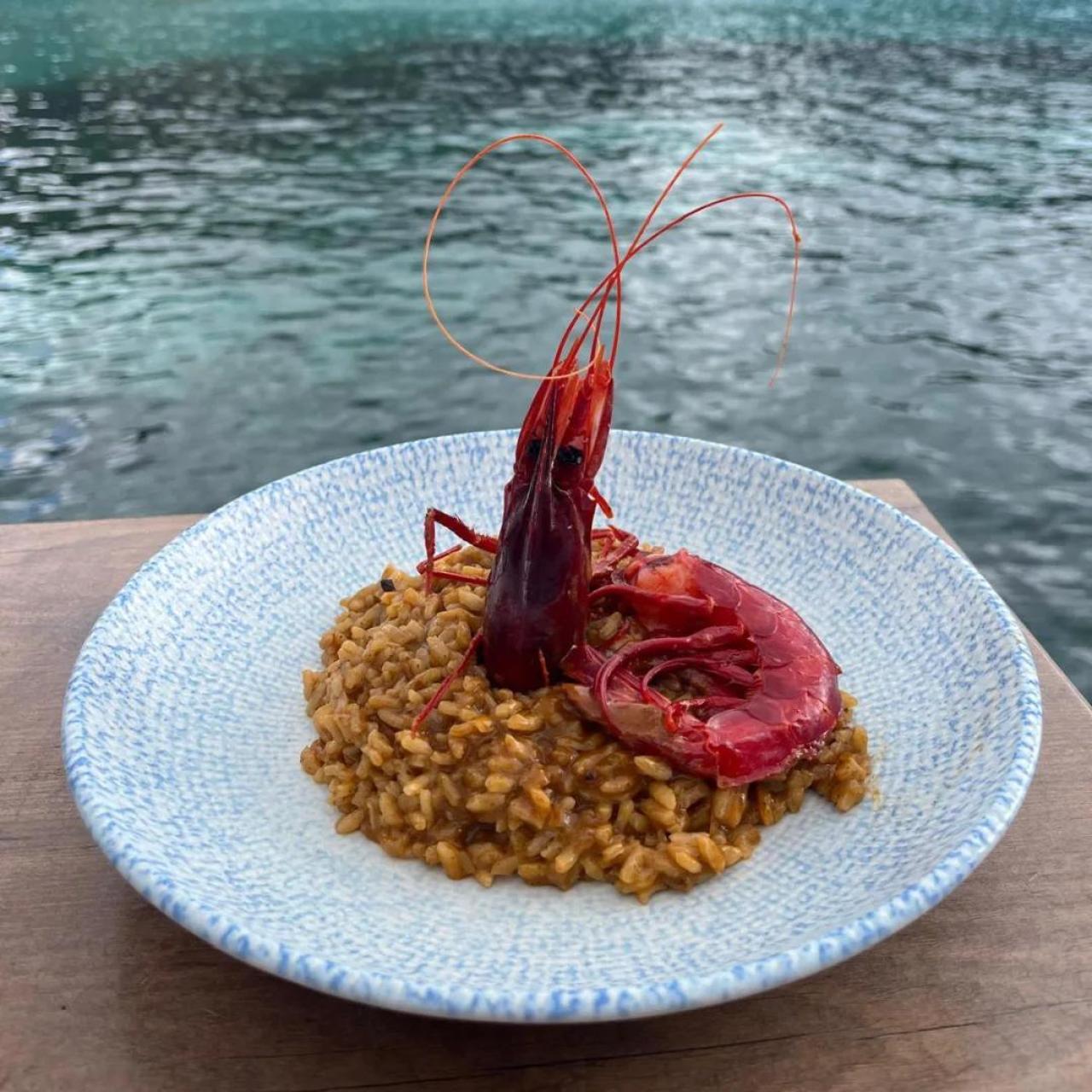 Uno de los platos que se sirven en el restaurante de La Illeta.