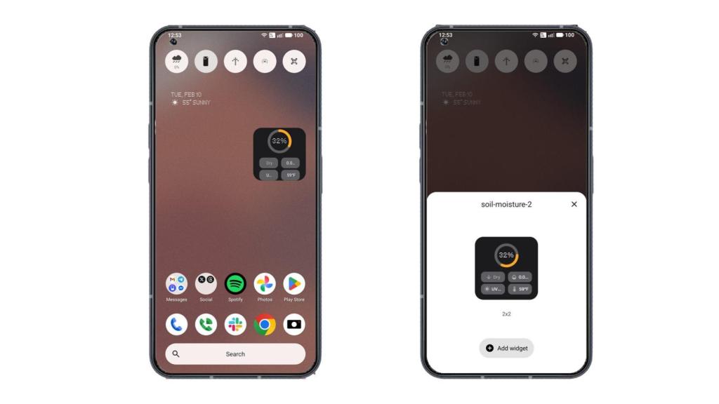 Capturas de la función en un Nothing Phone.