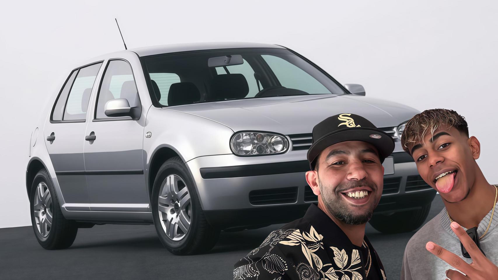 Lamine Yamal y su padre Mounir Nasraoui