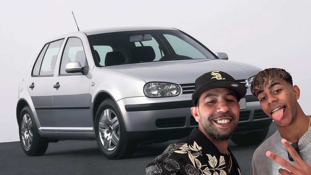 Lamine Yamal y su padre Mounir Nasraoui