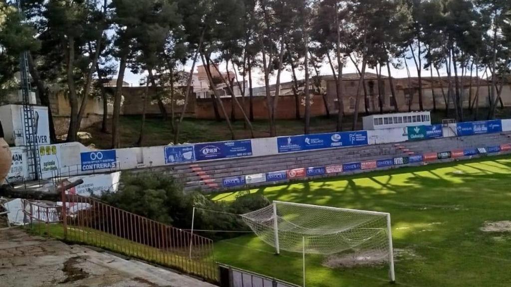 Estadio del Villarrobledo. Foto: CP Villarrobledo.