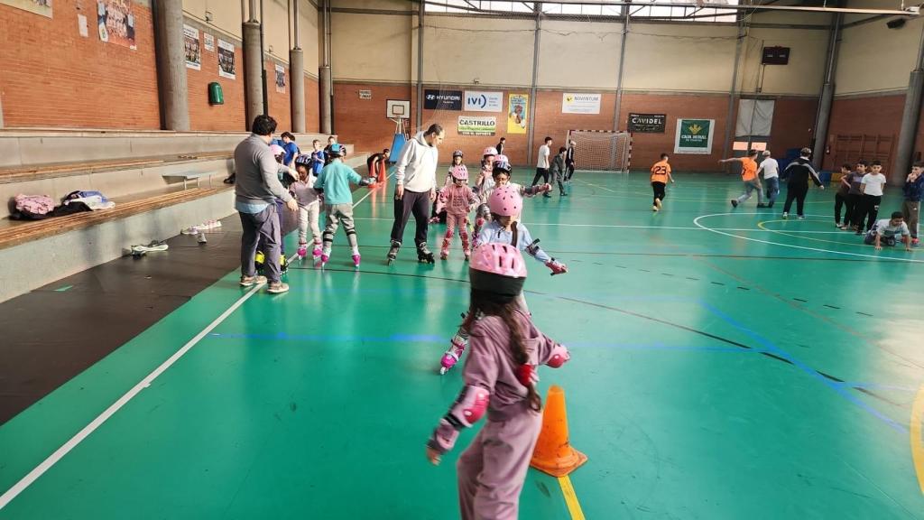 Un momento del entrenamiento