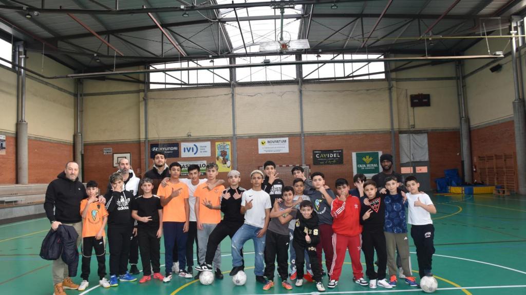 Equipo masculino de Los Panteras de fútbol sala