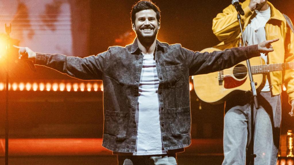 Willy Bárcenas durante un concierto en Madrid en diciembre de 2024.