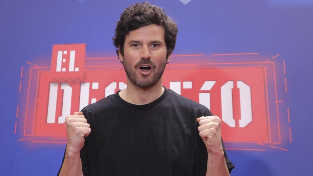 Willy Bárcenas en la presentación de 'El Desafío'.