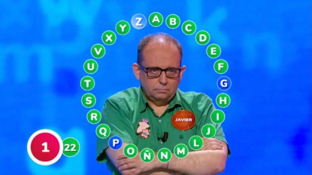 Javier Dávila, antiguo concursante de 'Pasapalabra'.