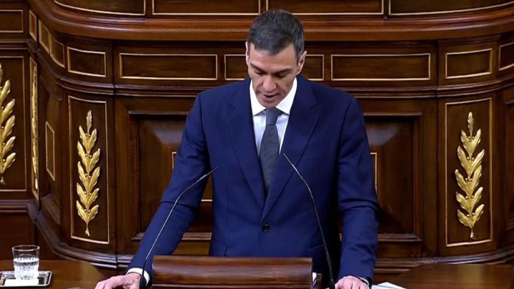 Pedro Sánchez aludió a Iker Jiménez en el Congreso este miércoles.