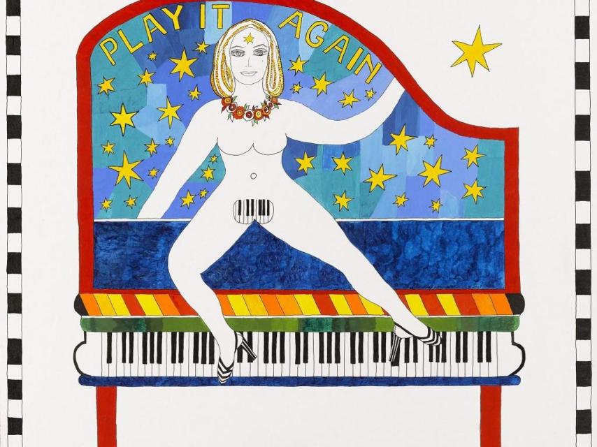 Dorothy Iannone 'Play It Again', 2007.