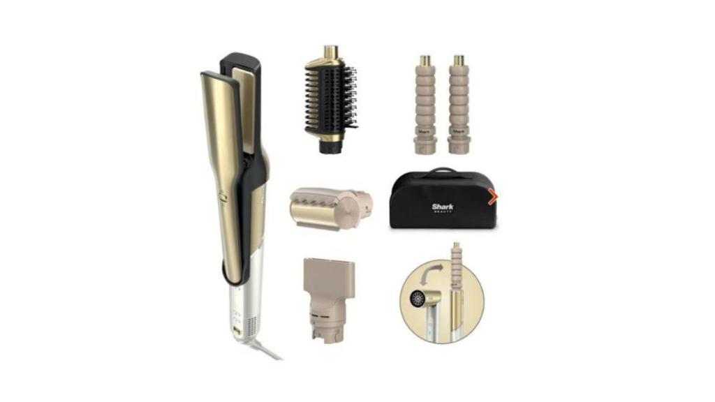 Moldeador y Secador con Plancha Glam Chronos