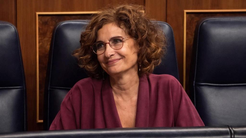 María Jesús Montero, vicepresidenta primera y ministra de Hacienda.