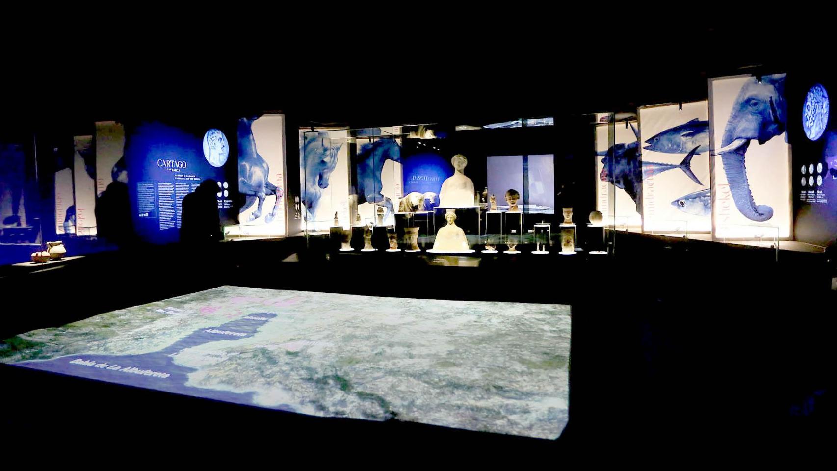 La muestra 'Ciudades de luz. Ákra Leuké, Lucentum, Laqant' del Marq.