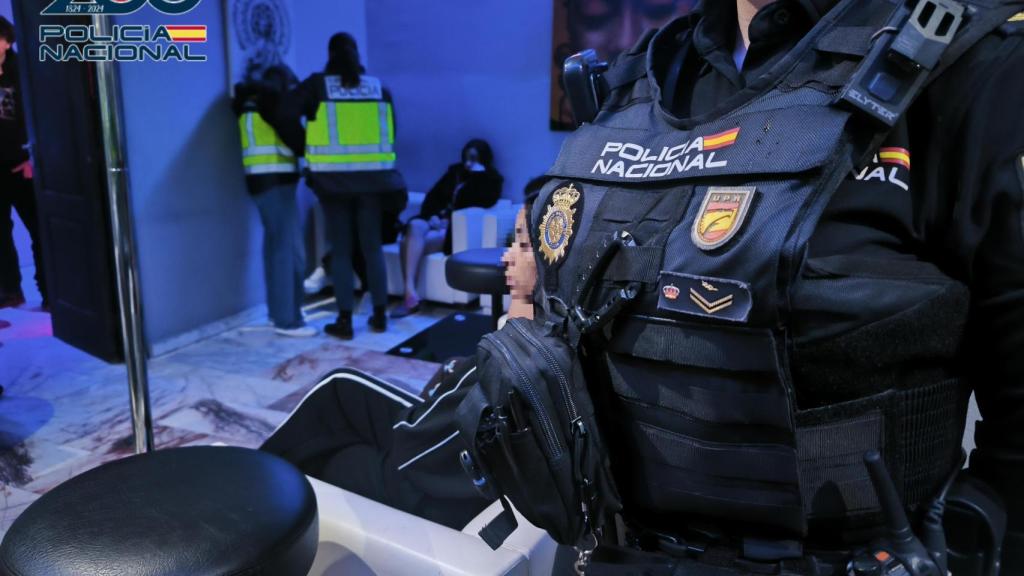 Imagen de la operación policial.