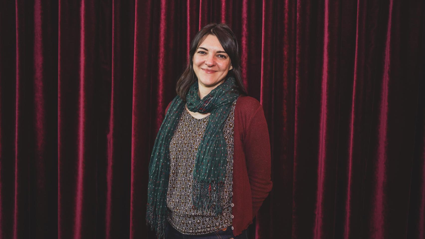 Retrato de la autora.