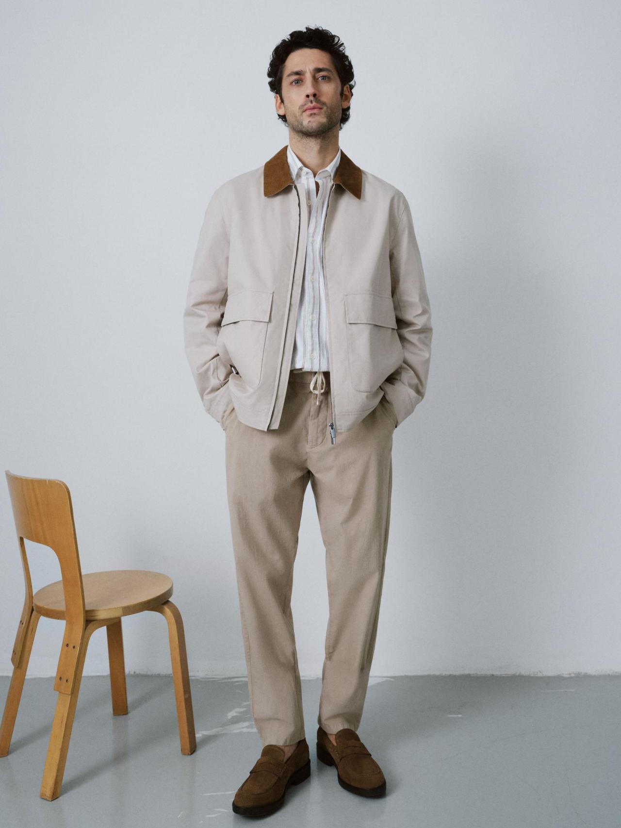 Conjunto del armario masculino.