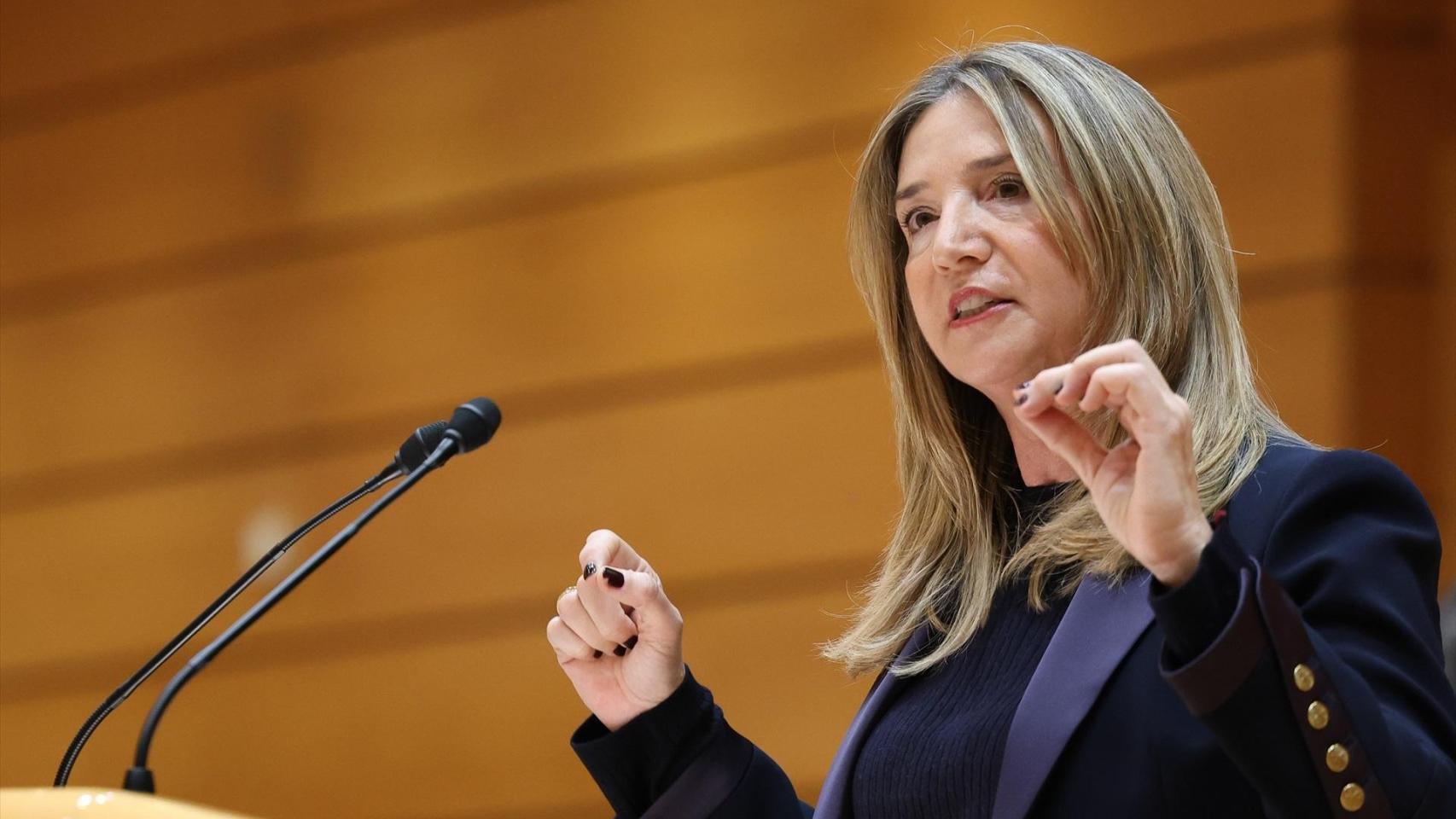 La portavoz del PP en el Senado, Alicia García.