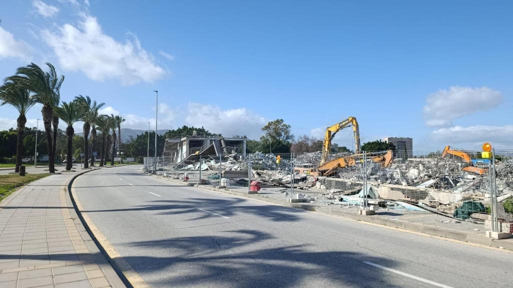 Otra imagen del avance de los trabajos.