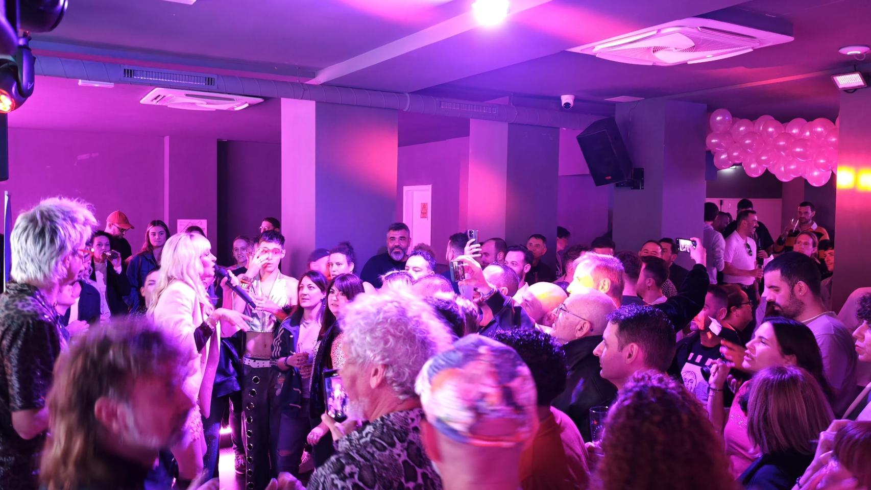 Mary Bas y Mark Dasousa en la presentación de este miércoles en Benidorm.