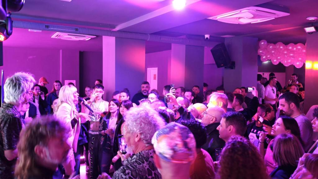 Mary Bas y Mark Dasousa en la presentación de este miércoles en Benidorm.