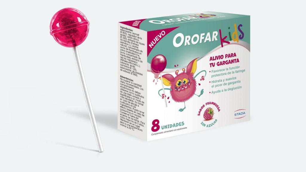 Piruleta Orofar Kids