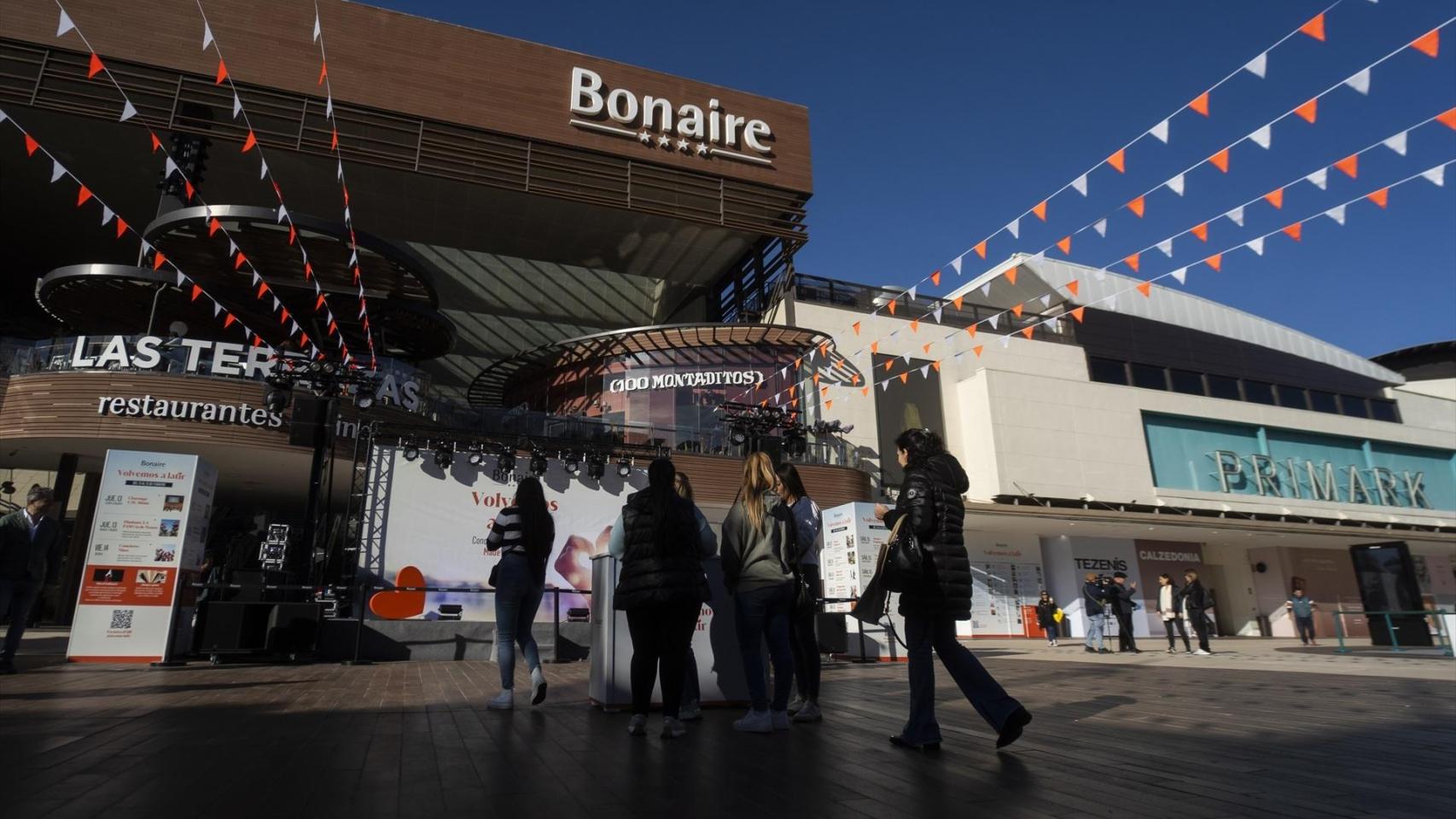 Reapertura del centro comercial Bonaire. Jorge Gil / Europa Press