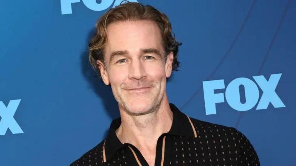 James Van der Beek en una de sus últimas alfombras rojas.